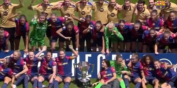 سيدات برشلونة يختتمن الدوري باكتساح بيلباو